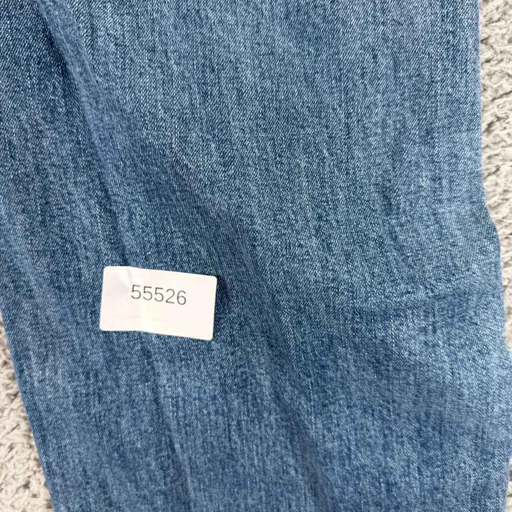 Signature by Levi's Jeans Mens 38x30 Blue Denim Straight Leg Faded Loose Stretch